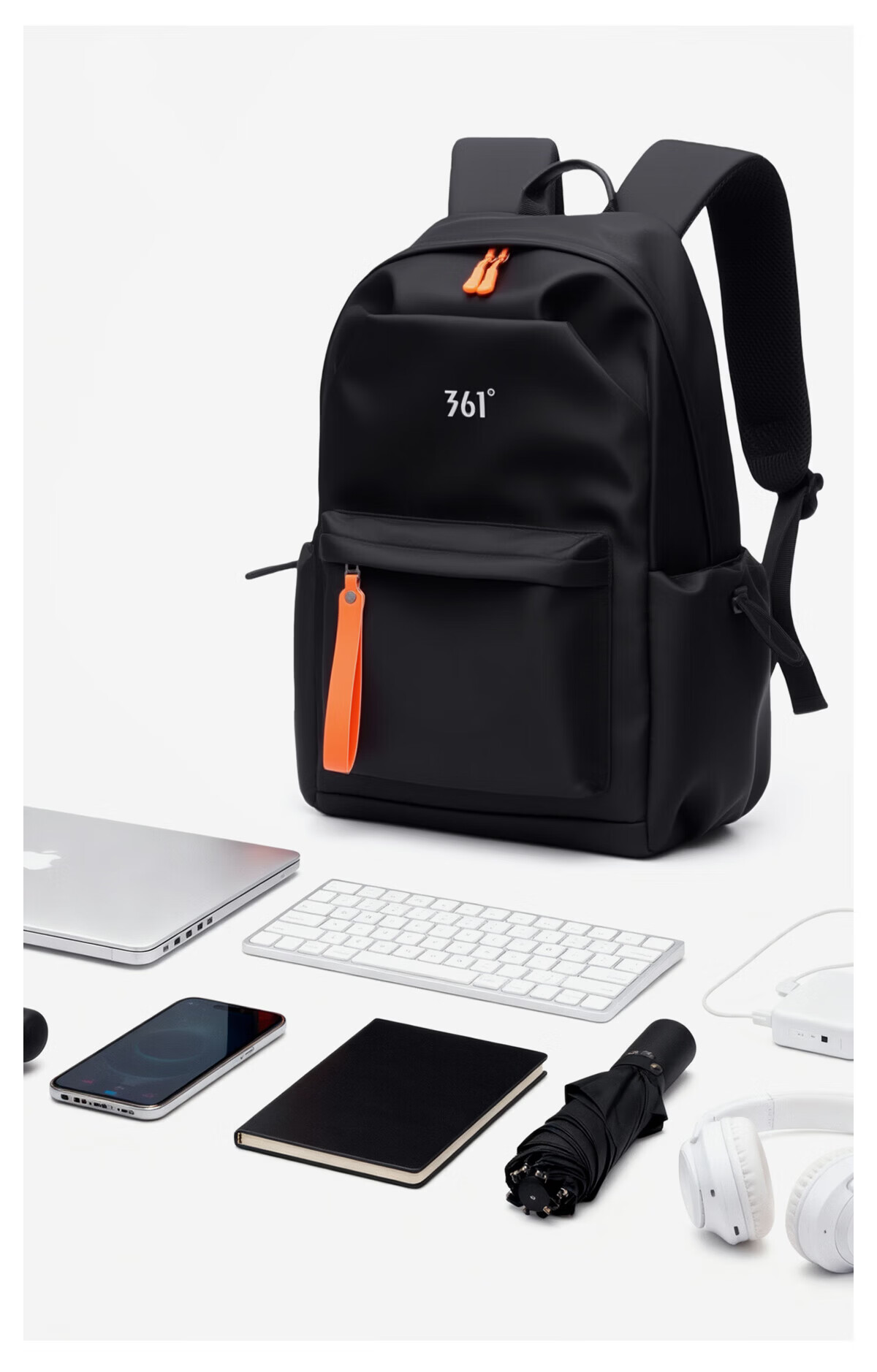 361° Men's Large Capacity Backpack Travel Bag College Student Commuter Laptop Bag Lightweight Waterproof Casual School Bag for Men 8
