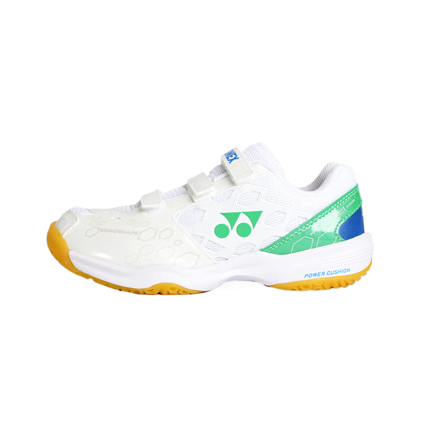 YONEX Yonex Badminton Children's Shoes Youth Student Competition Training Breathable SHB101J White Green Size 34