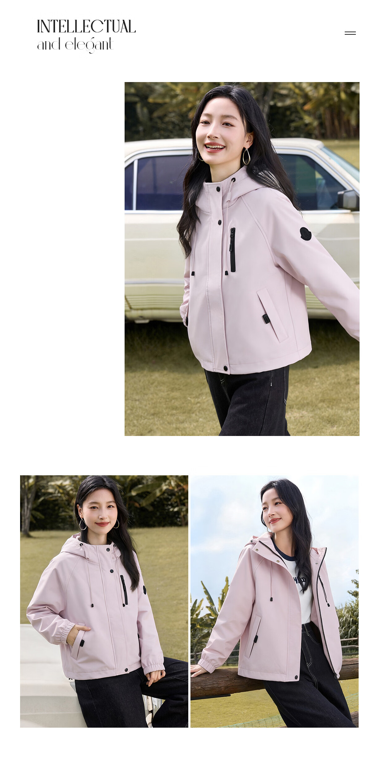 Chushen Spring and Autumn Short Jacket Women Fashion Stand Collar Drop Shoulder Loose Casual Jacket Top S53D049 23