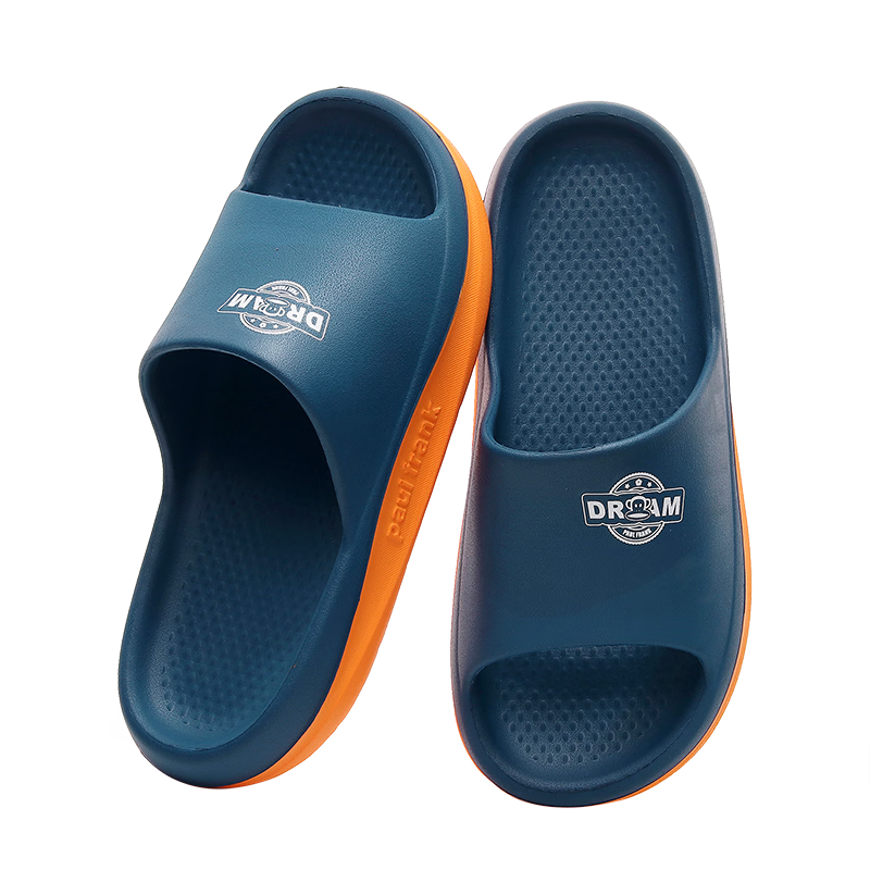 Paul Frank Summer Indoor Home Slippers Men's Outdoor Soft Sole Non-Slip Sports Sandals Women's Green Size 38-39