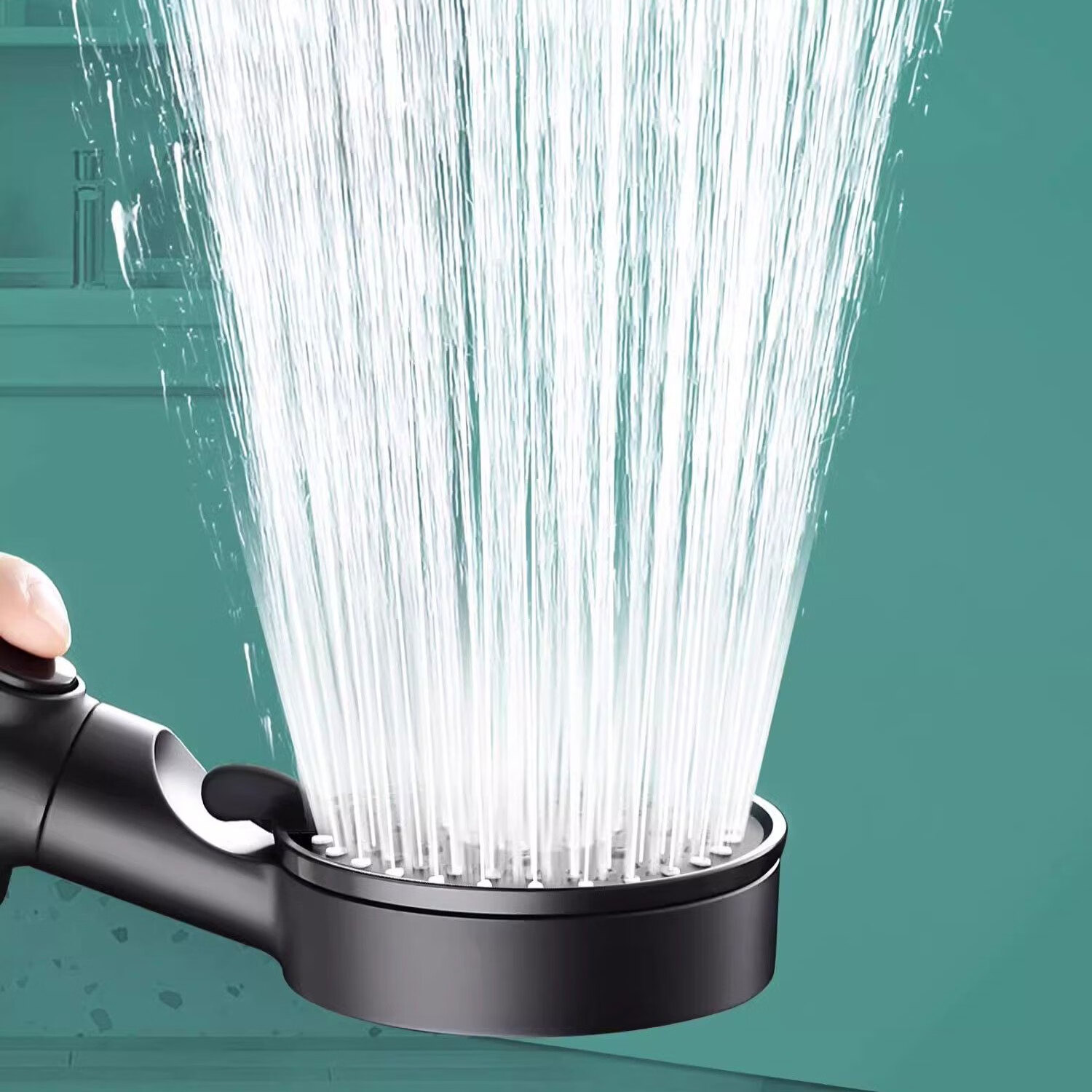 Del 28-Year Brand High-Pressure Shower Head Super Strong Water Flow Filtered Shower Head with Water Stop Function 6