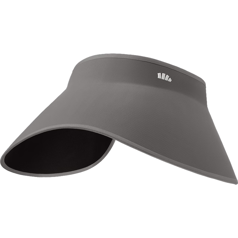 Beneunder Egg Roll Lampshade Sunshade Hat Women's Sun Protection Hat Sun Hat Wide Brim Open Top Hat Men's Extended Side Brim Full Face Sunshade Gray