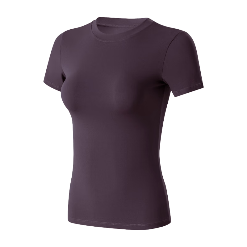 Free Style Women's Summer Quick-Dry Sports Short Sleeve Yoga Top Outdoor Running Fitness T-Shirt Pilates Training Wear