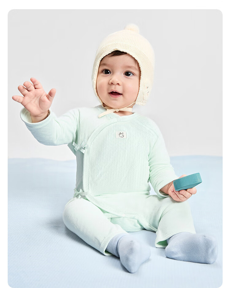 Balabala Baby Romper Infant One-Piece Cotton Bodysuit Spring 2026 Newborn Cute Jumpsuit 14
