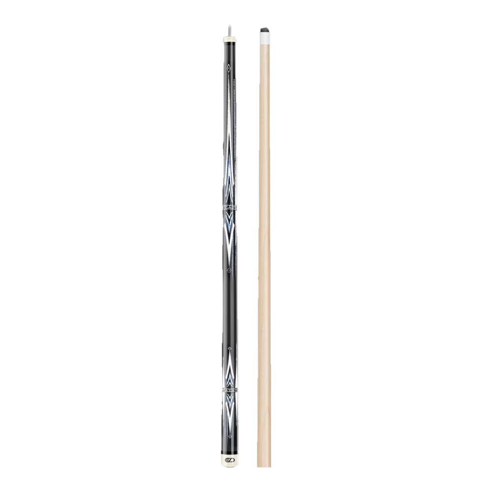 WEISHIDUN Billiard Cue Prism Large Head Cue Beginner Public Cue Chinese Style Black Eight Nine Ball 13MM Unfinished Cue