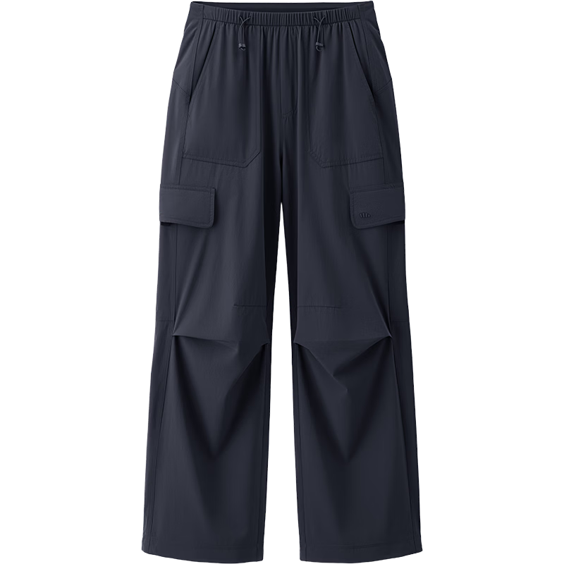 Beneunder Workwear Paratrooper Pants Hiking Casual Loose Wide-Leg Sun Protection Pants for Women WR247