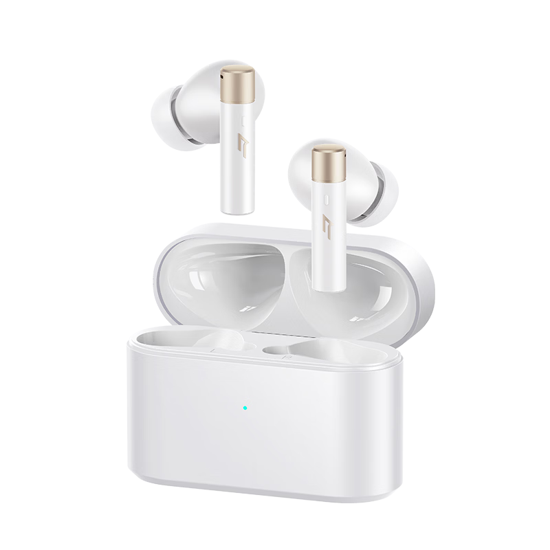 1MORE Q30 True Wireless Bluetooth Earphones 42dB Active Noise Cancelling 30H Battery Life Bluetooth 5.3 Gaming Sports Music Earbuds White