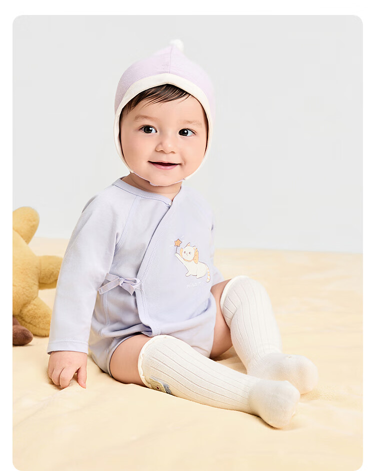 BALABALA 【balaOne】 Baby Two-Piece Red Triangle Romper New Year Spring Outfit 13