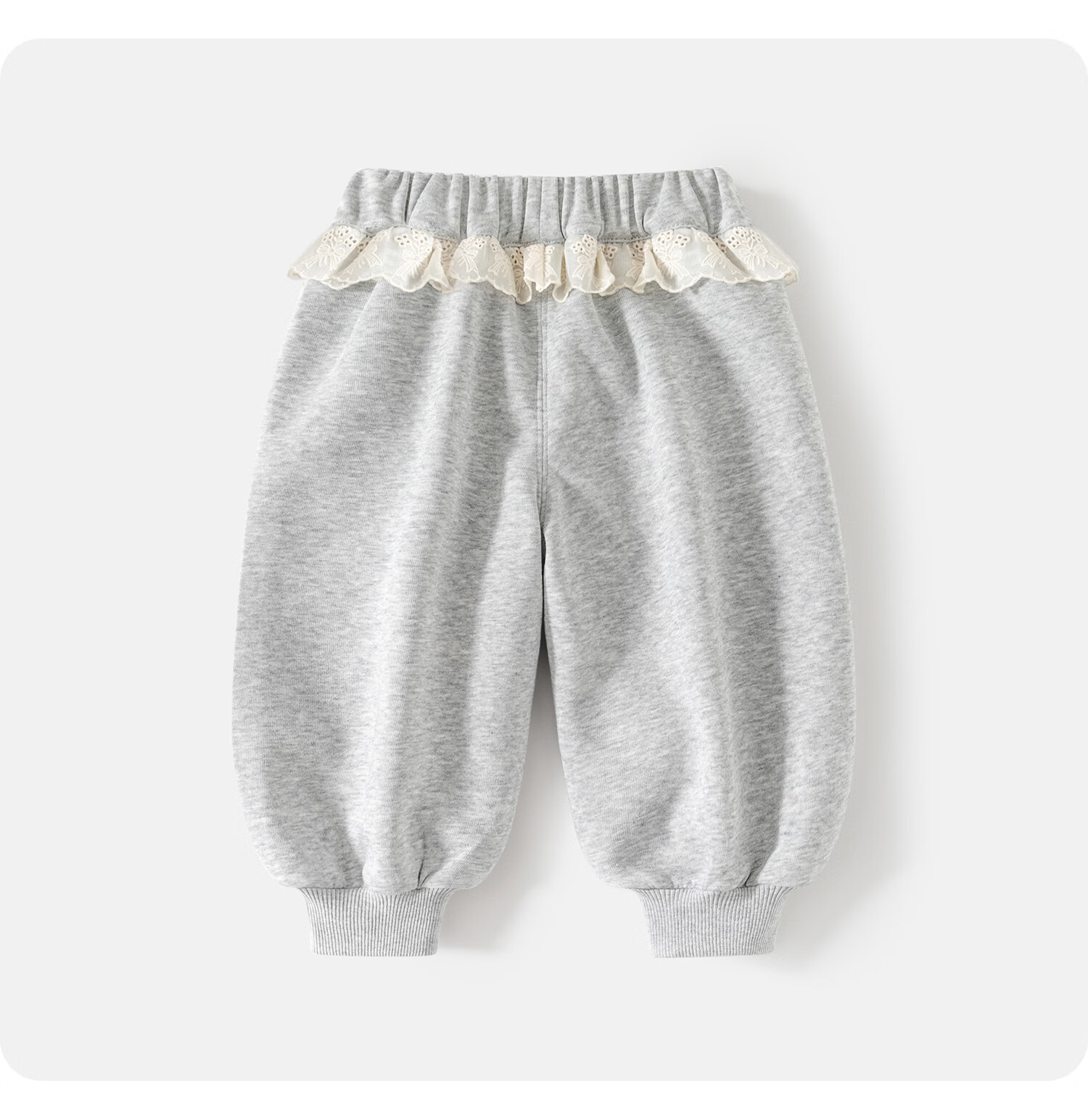 Banxidi Girls' Pants Spring 2026 New Stylish Baby Princess Casual Jogger Pants Spring and Autumn Children's Sweatpants 9