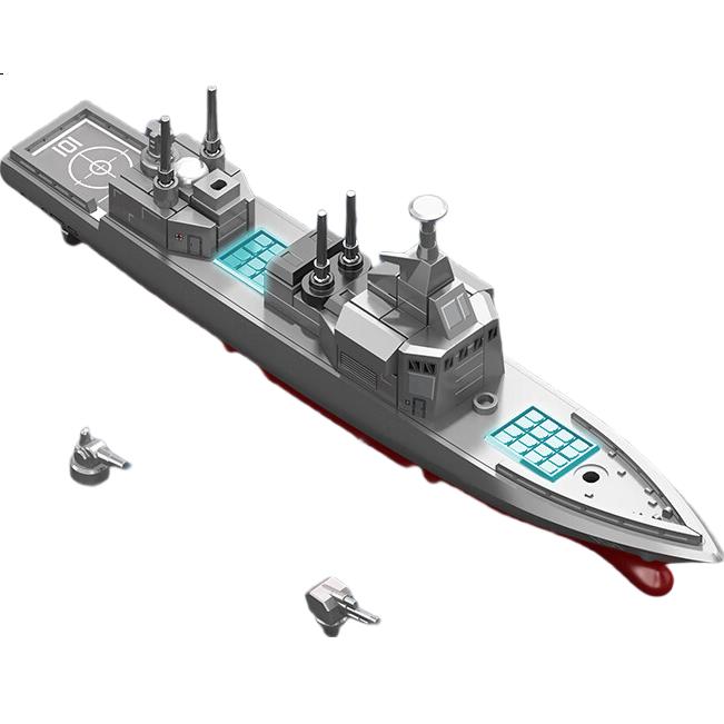 Сборная модель военного корабля