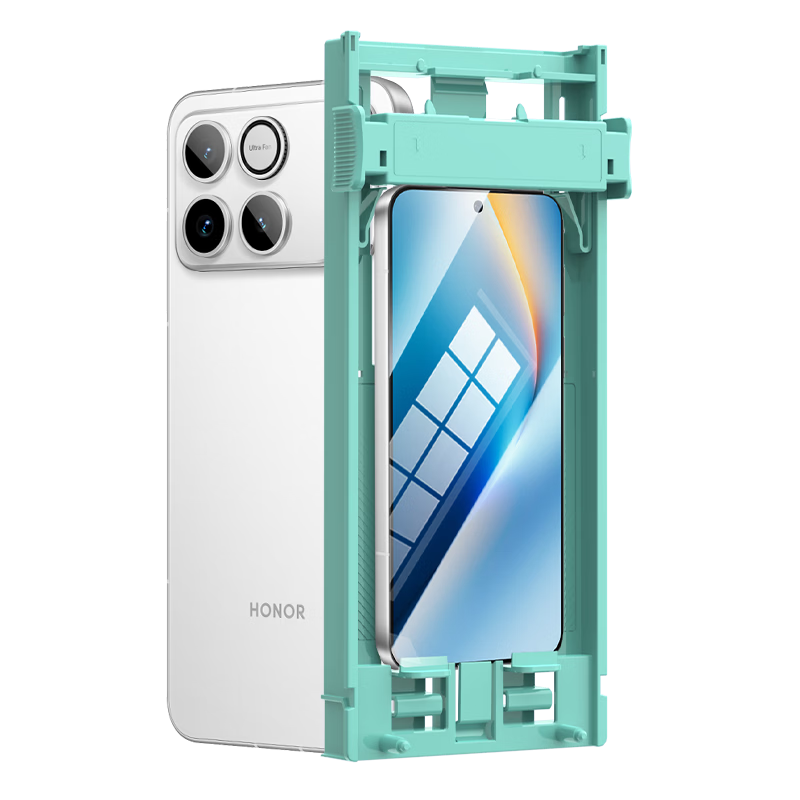 Langling Ice Porcelain Film Full Glue Honor WIN Hydrogel Screen Protector Non-Tempered Full Coverage HD Anti-Fingerprint Dust-Free Instant Paste