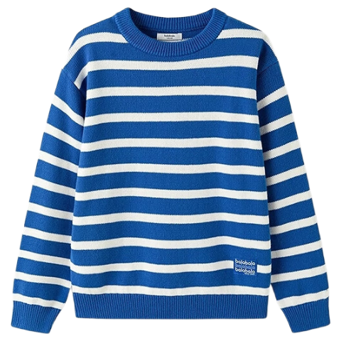 BALABALA Children's Clothing, New Winter Sweater for Boys And Girls, Baby Pullover Sweater, Versatile Base Layer, Knitted Top