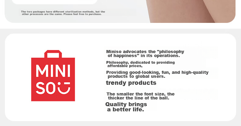 MINISO 7-Pack All-Cotton Disposable Underwear for Women *1 Pack Travel Business Trip Daily Disposable Holiday Outfit XL Size EO Sterilized 19