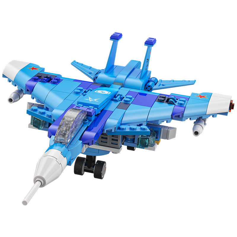 CaDA Aerospace Defense Military Series Fighter Jet Building Blocks Toy Children's Assembly Model Boys Birthday Gift