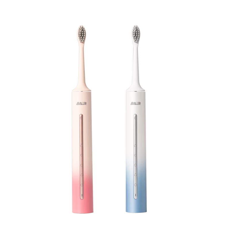 Bayer [618 Lowest Price Sale] Smart Sonic Electric Toothbrush Couple Set Gift Box 2-Pack for Boyfriend and Girlfriend