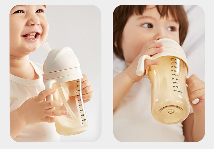 Babycare Flower Bud Cup, Breast-Like Drinking Cup for Babies And Children, with Straw, Anti-Choking Design, Suitable for 6 Months And Older 24