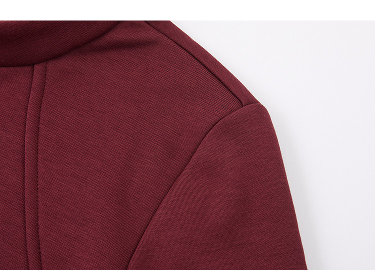 Demana [Cloud Cotton] Winter Gray Series Stand Collar Two-Way Zipper Split Pocket Petite Women's Jacket 12