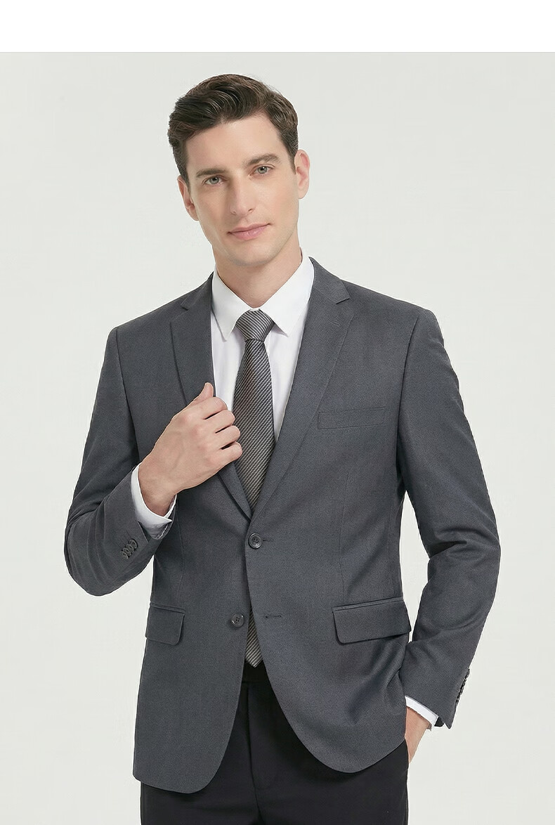 FIRS Anti-Wrinkle Non-Iron Men's Four-Season Business Casual Suit Jacket Professional Workwear Outerwear 18