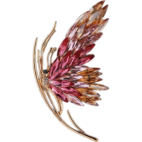 Eternelle French Original Design Brooch, 2026 New Butterfly Corsage, High-End Luxury Birthday Gift