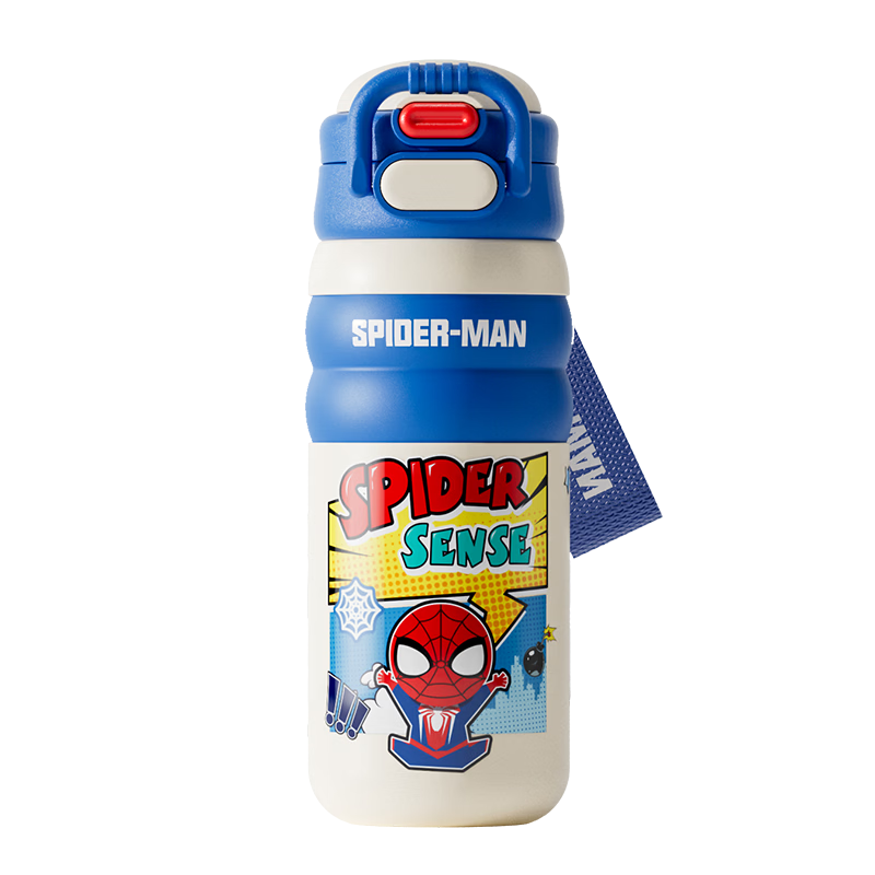 Disney Kids Insulated Straw Water Bottle Large Capacity Student Cup Water Bottle Gift Kindergarten Drinking Cup