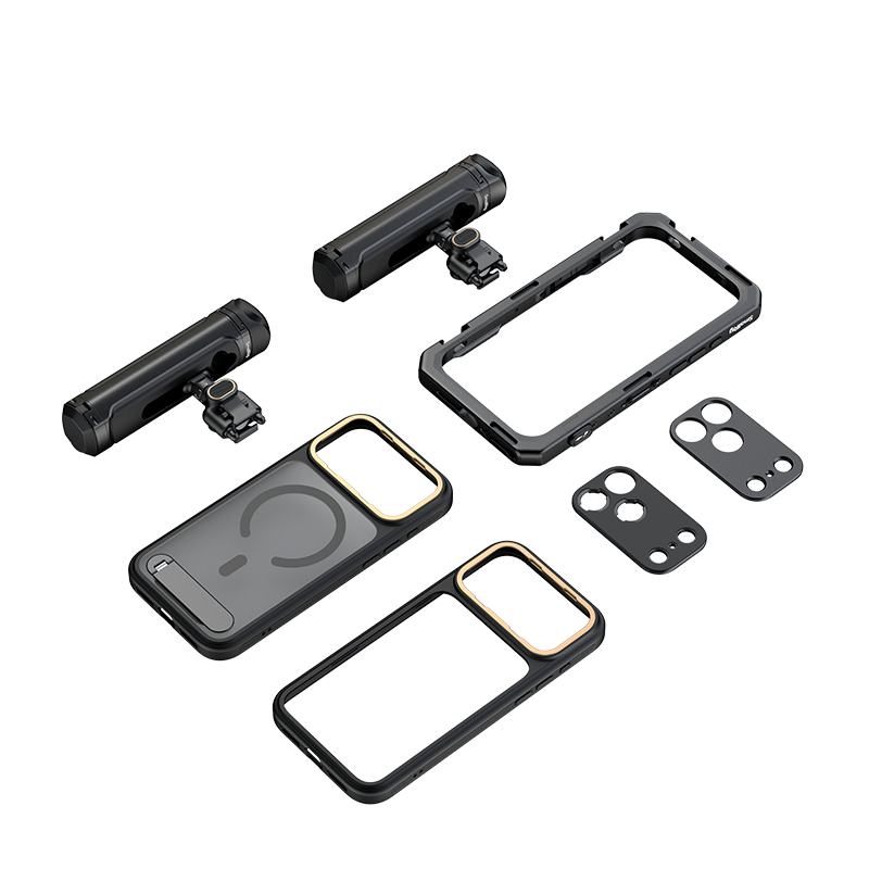 SmallRig 5541 Expansion Cage Handle Grip Bluetooth Remote for iPhone 17 Pro Max/17 Pro Series Photography Kit