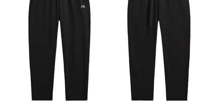 LI-NING Men's Sports Pants Fitness Running Sweatpants Casual Loose Fit Straight Leg Comfortable Long Trousers 4