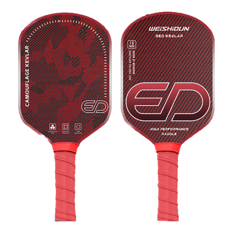 WEISHIDUN Paddle Set, Professional-Grade Kevlar 3K Carbon Fiber Indoor Paddle Sports Training
