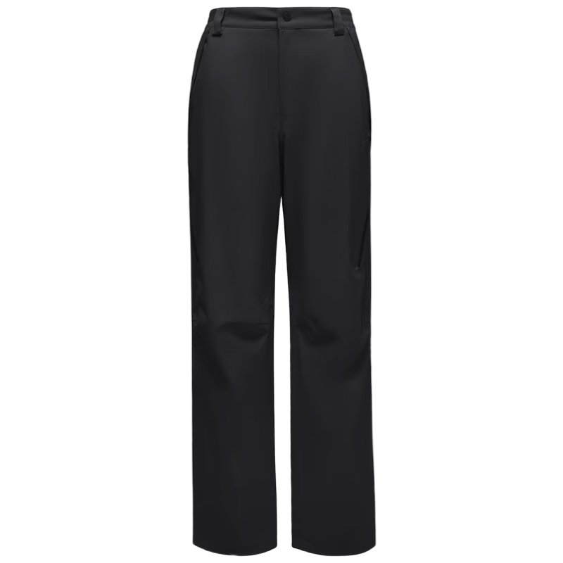 Camel Outdoor Softshell Pants Women Autumn Winter Windproof Waterproof Breathable Durable Tear-Resistant Hiking Mountaineering Trousers Men
