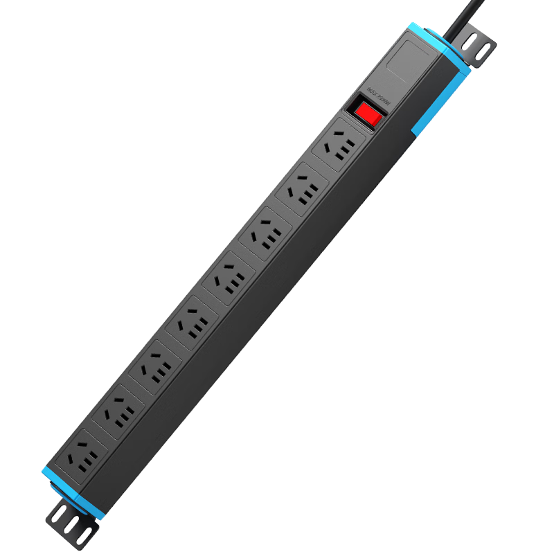 CHIGO PDU Power Strip 8-Port 10A Gaming High-Power Rack Socket Power Board Wireless Master Control