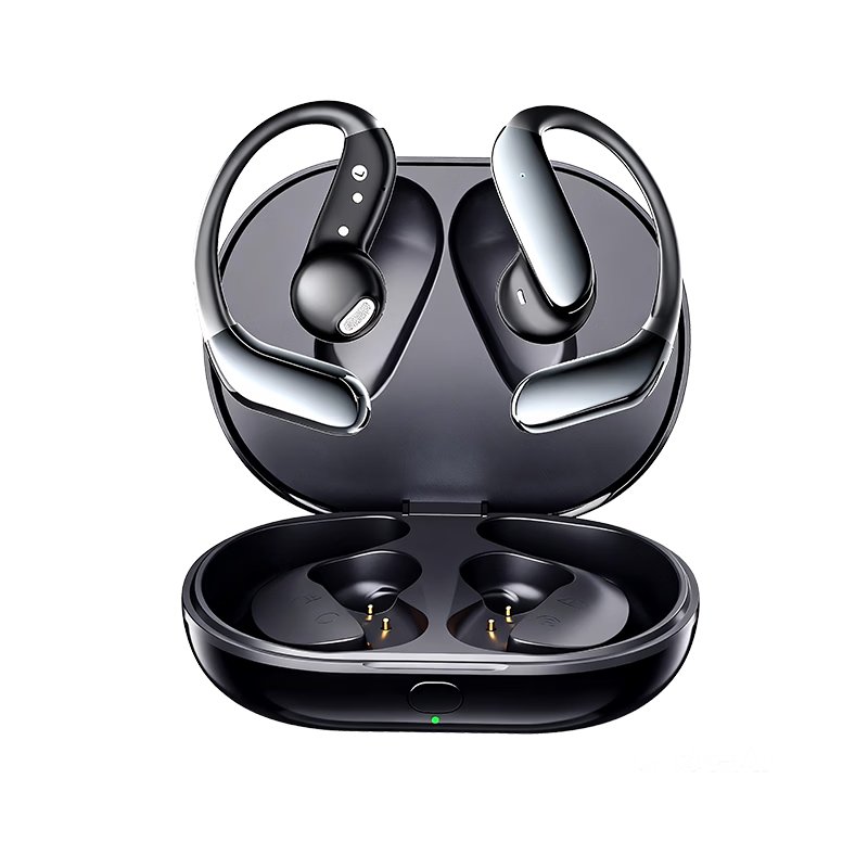 Jinzheng Smart Wireless Ear-Hanging Translation Earphones Video Call Translator Active Noise Cancelling Real-Time Simultaneous Interpretation Device Cross-App Translation Bluetooth Conference Tool T18
