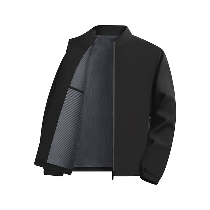Hodo Men's Autumn Winter Business Blazer Jacket Wrinkle-Resistant Non-Iron Windproof Fashionable Versatile Comfortable Coat
