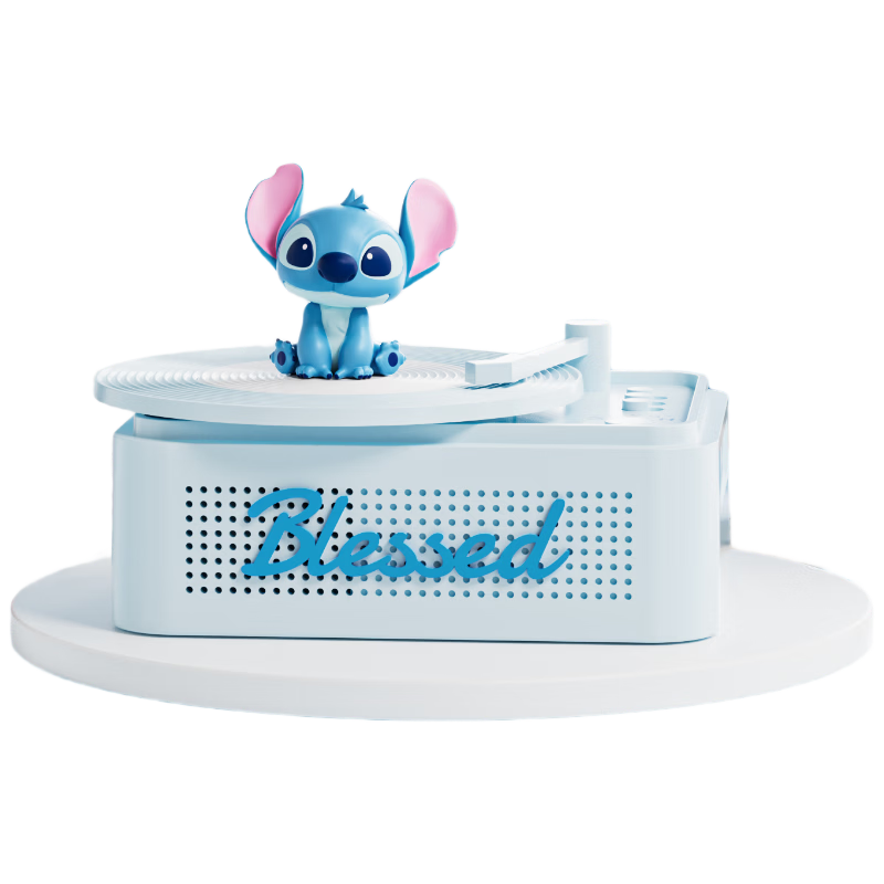 DISNEY Stitch Bluetooth Speaker Ambient Light High-Quality Mini Desktop Surround Stereo Sound Gift for Men and Women Birthday Women's Day Back-to-School Premium Practical