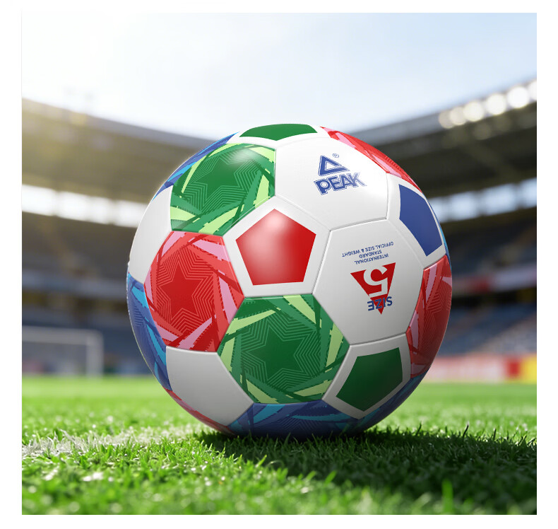Peak Soccer Ball Size 4 for Children and Adults, Standard World Cup Match Training Ball for Youth, Primary School, and Preschool 10