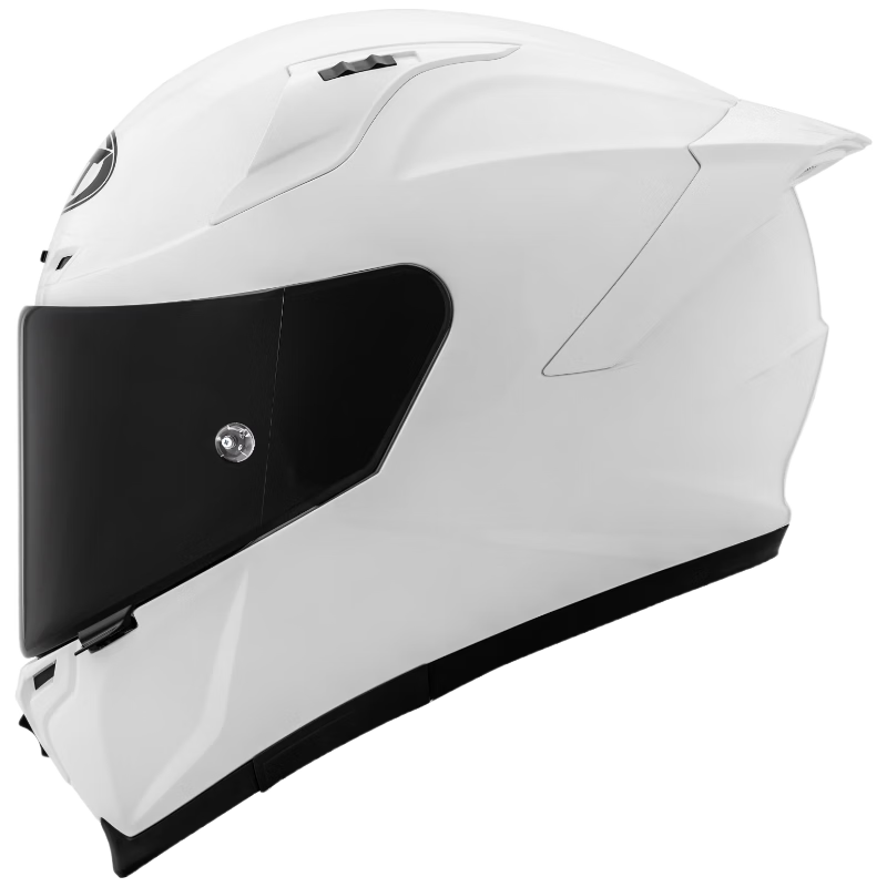 KYT Official Genuine Imported Full-Face Motorcycle Helmet Four-Season Windproof Ivory White ST-03 XXL