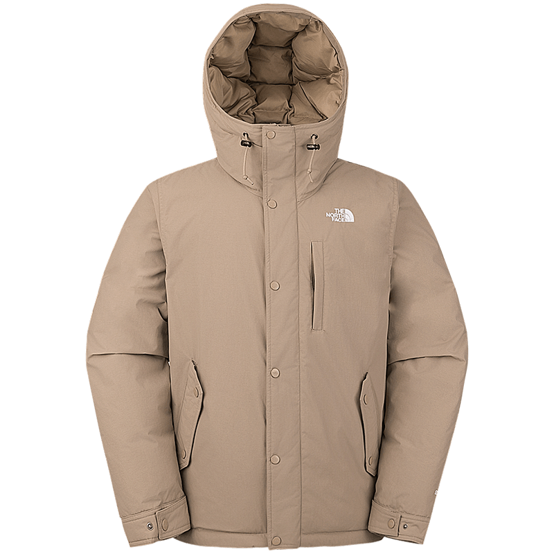 The North Face Men's Outdoor Goose Down Water-Repellent Warm Jacket 88R4 Wasteland Brown/BOX M