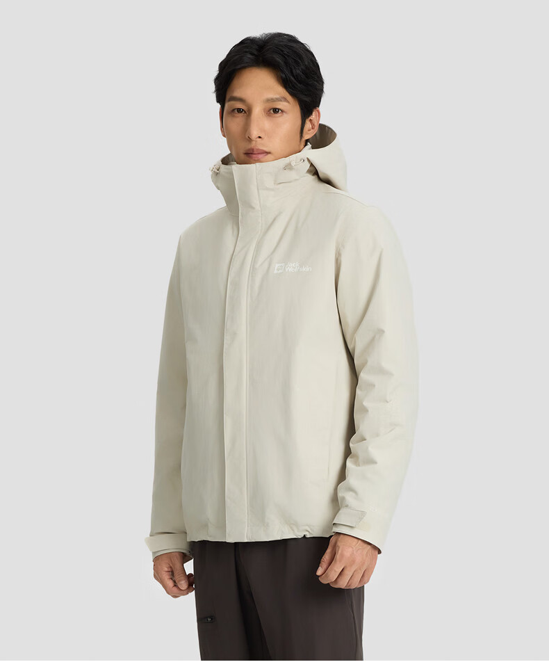 JackWolfskin CRUSH'IN Fleece Liner 3-in-1 Jacket 5012776 Navy Blue 2XL 74