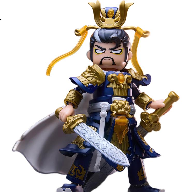Конструктор Buluke Hero Infinite Saint Armor Liu Bei, фигурка героя, игрушка для мальчиков, модный настольный декор, подарок на день рождения