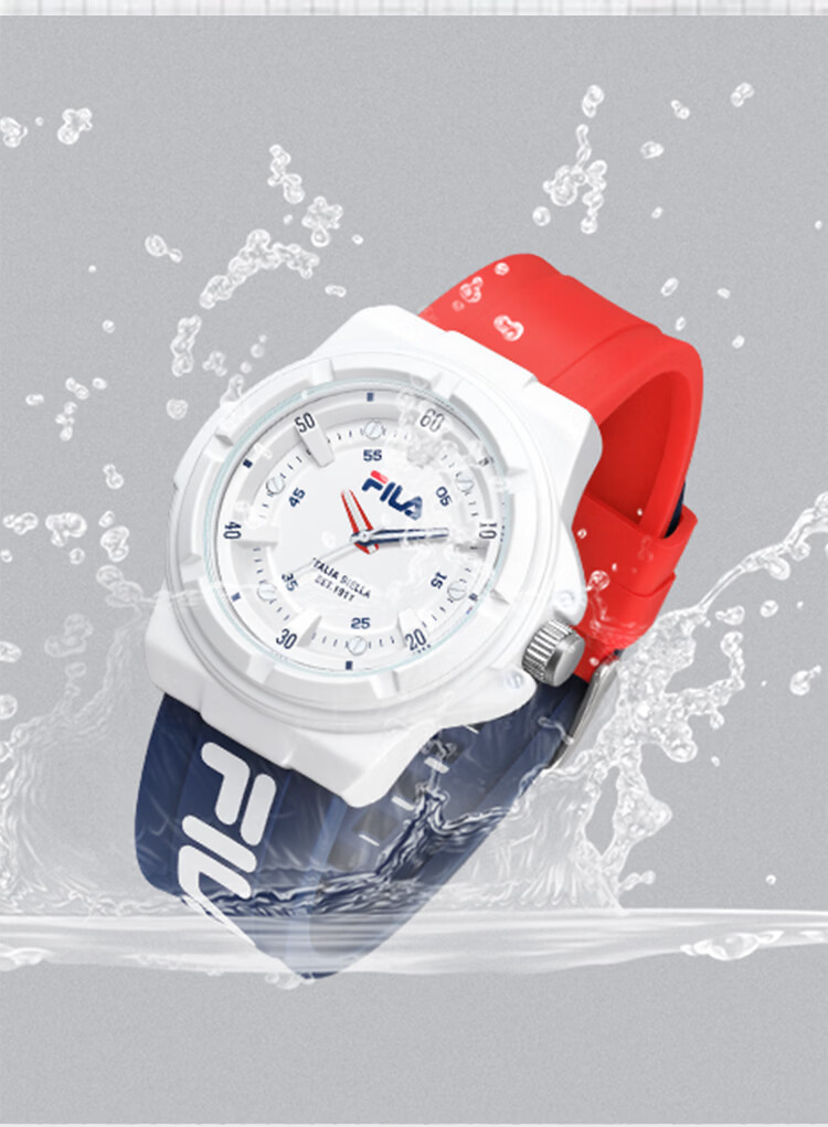 FILA Kids Unisex Exam Watch Children's Middle and High School Student Watch 6803-001 5