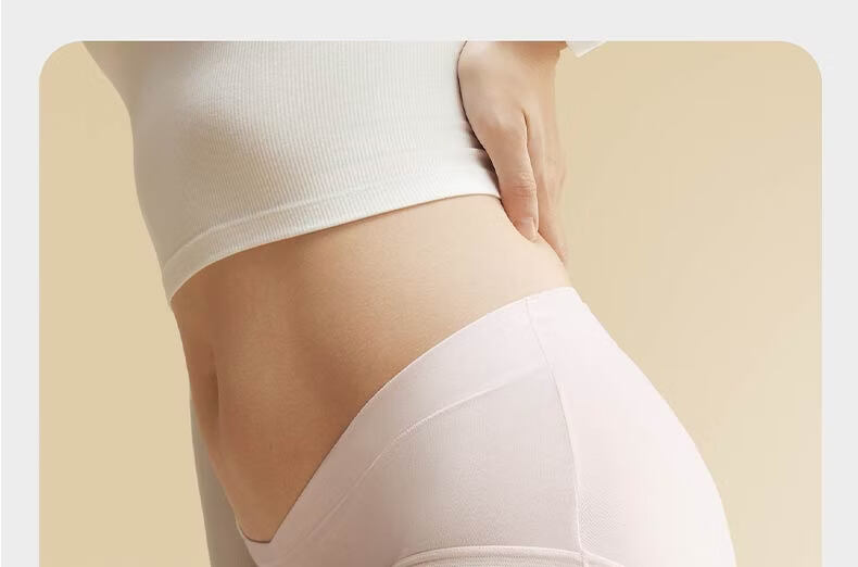 Babycare Modal Maternity Low-Waist Pregnancy Underwear for Early, Mid, Late Pregnancy and Postpartum Abdomen Support Extended Length 3-Pack M 17