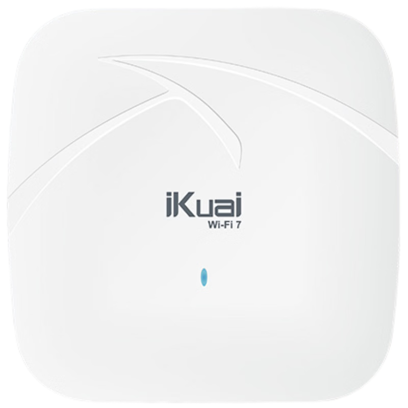 IKuai 2.5G Router Wireless AP Ceiling Mount BE5100 WiFi7 Commercial/Enterprise Remote Control Whole-Home Networking PoE/DC Power WX5100M-DP