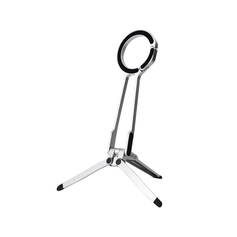 Fotopro SY-367 Magnetic Carabiner Tripod for Smartphones, Silver