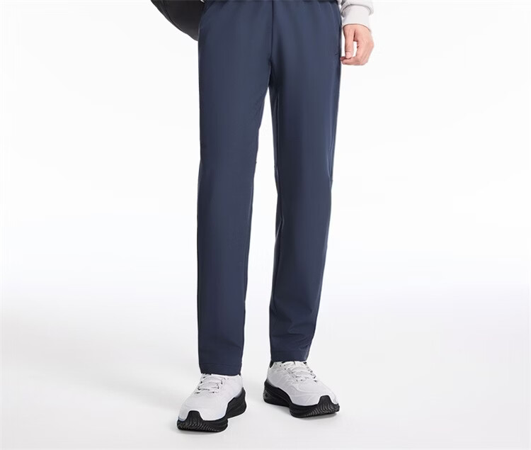 Xtep Little C Men's Long Pants Three-Resistant Business Commuter Dress Pants Fashionable Versatile Sports Straight-Leg High Elastic Four-Season Pants 17