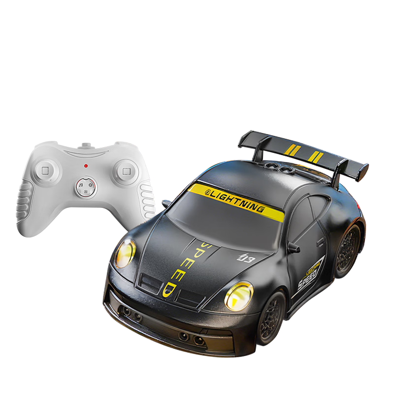 Aojia Children's Toy 1-3 Years Remote Control Mini Desktop Smart Sensor Drift Car Black Boys Birthday Gift