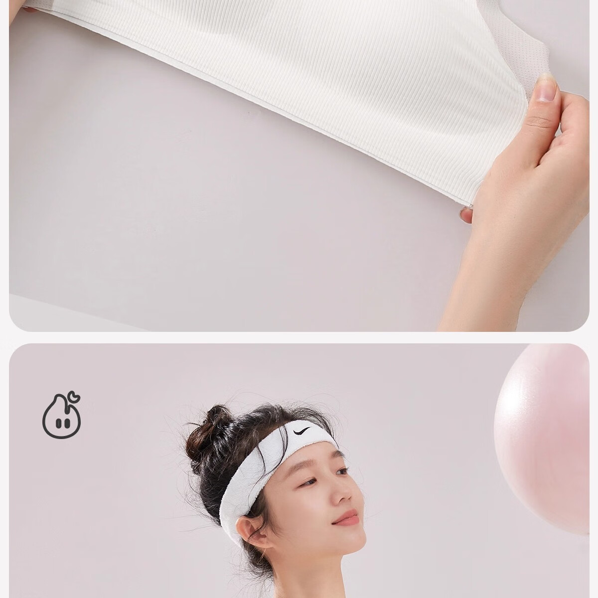 GUJIN 2-Pack Girls' Developmental Shaping Bras for Ages 13-16, Middle and High School Student Sports Bras 28