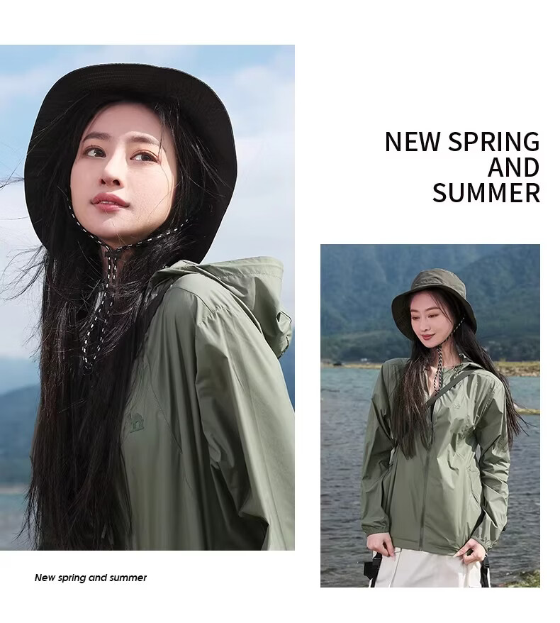 Camel Women's Zero-Feel Outdoor Sun Protection Cycling Summer Jacket UV Protection Couple Ice Silk Skin Jacket 12