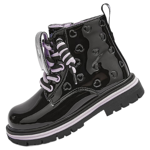 BALABALA Kids Shoes Children's Boots Martin Boots Girls 2025 New Autumn Winter Ankle Boots [Sanrio IP] 208425141019