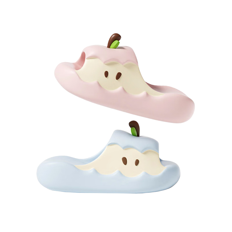 Chedoir Mandarin Duck Apple Women's Summer Cute Cartoon Home Non-Slip Shower Couple Slippers Outdoor Sandals