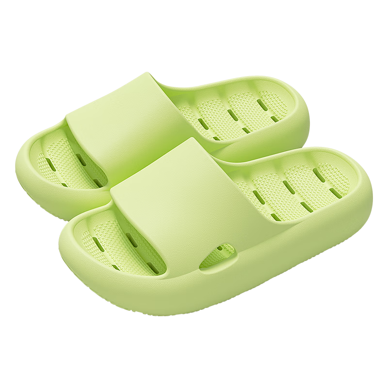 Grace Men's Winter Bathroom Slippers Non-Slip Quick-Dry EVA Breathable Home Shower Sandals