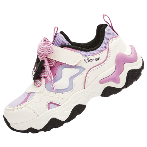 Balabala Kuromi IP Kids Running Shoes Boys Girls 2026 Spring Autumn Baby Sports Shoes Sweet Style