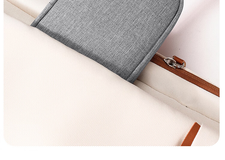 Biyoumei U-Shield USB Drive Storage Bag Multifunctional Data Cable Earphone Organizer Double-Layer 12 Slots Gray 10